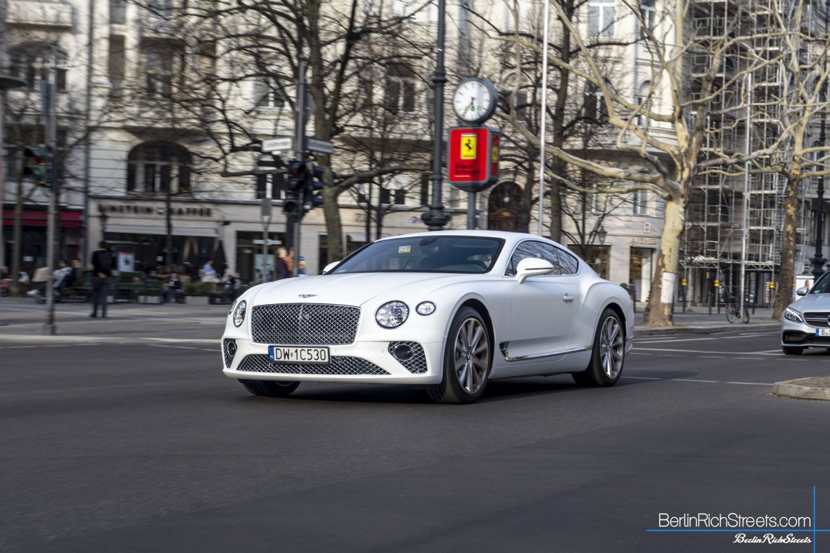 Bentley Continental GT (2018) spotted in Berlin — BerlinRichStreets